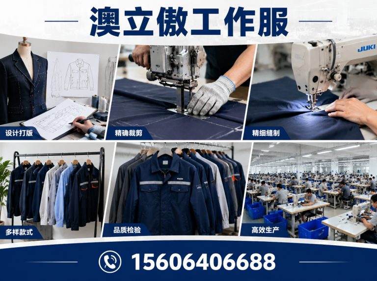 天桥区工装短袖展示图